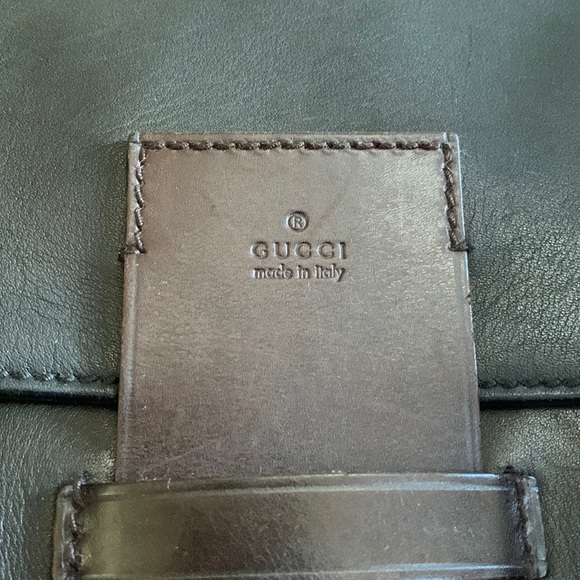 🤎🤍🤎💋Beautiful Authentic Gucci Satchel 👜🤎🤍🤎 - Picture 4 of 14